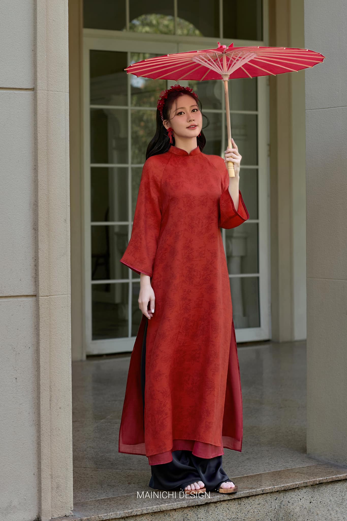 Bộ sưu tập áo dài cưới BTS123123