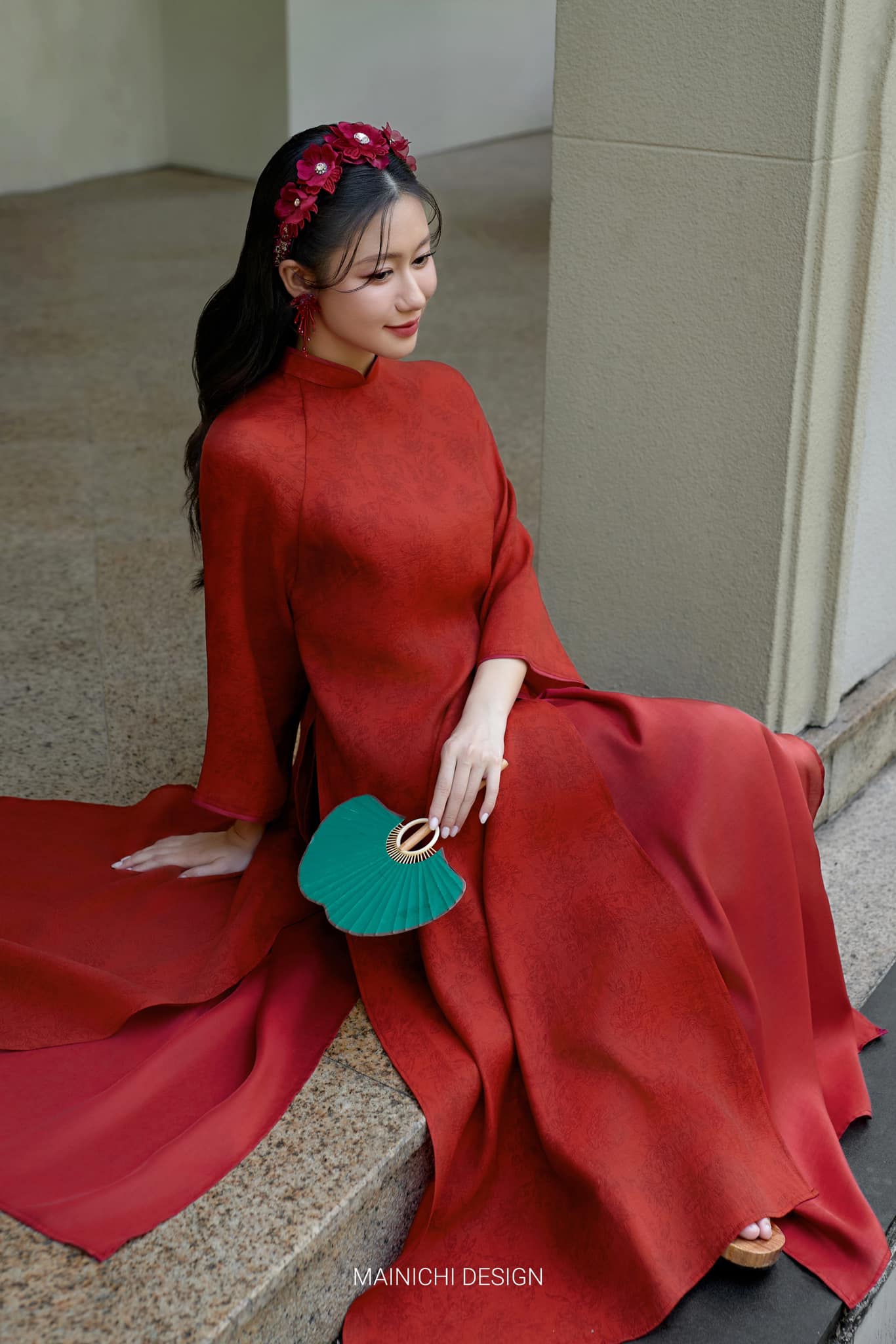 Bộ sưu tập áo dài cưới BTS123123